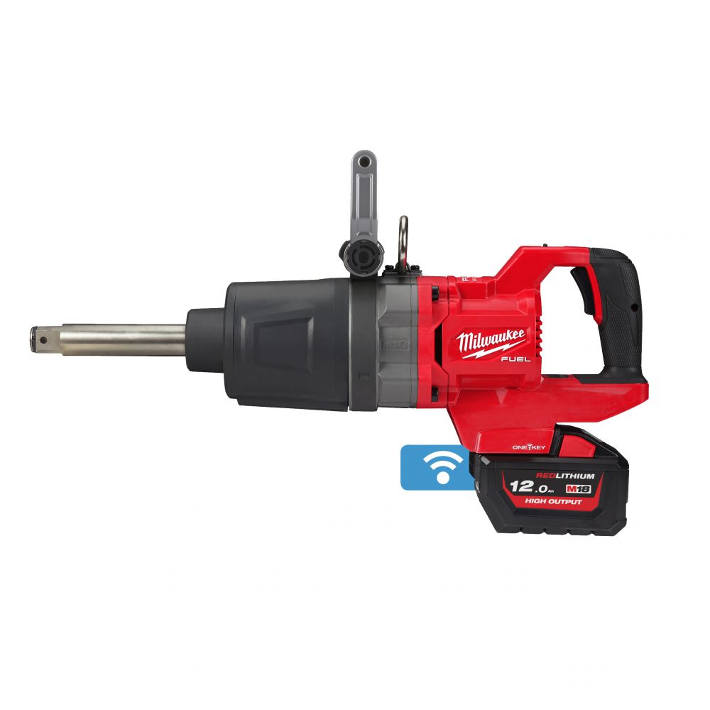 Milwaukee - 1?-Akku-Schlagschrauber mit Sprengring Und Langem Schaft M18 FUEL ONE-KEY (M18 ONEFHIWF1 